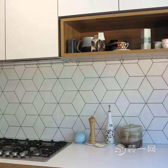 厨房瓷砖装修效果图